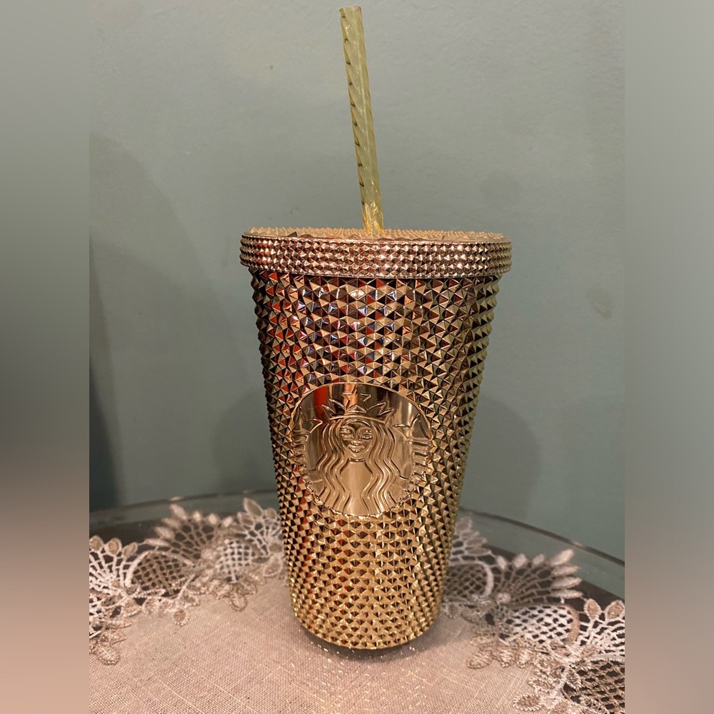 Starbucks grande gold tumbler